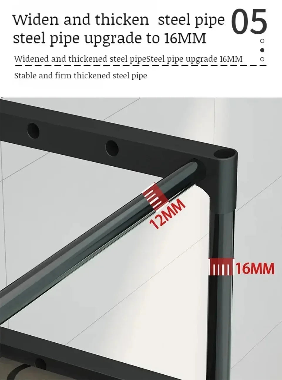 Washing Machine Shelf Multilayer Perforation-Free Shelf Space-saving Above The Toilet Toilet Storage Racks Floor Standing Holder