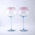750ml Set of 2 pieces  Large Capacity Gradient Red Wine Glasses Burgundy Bordeaux Wine Glasses High-end Crystal Glass Barware ﻿