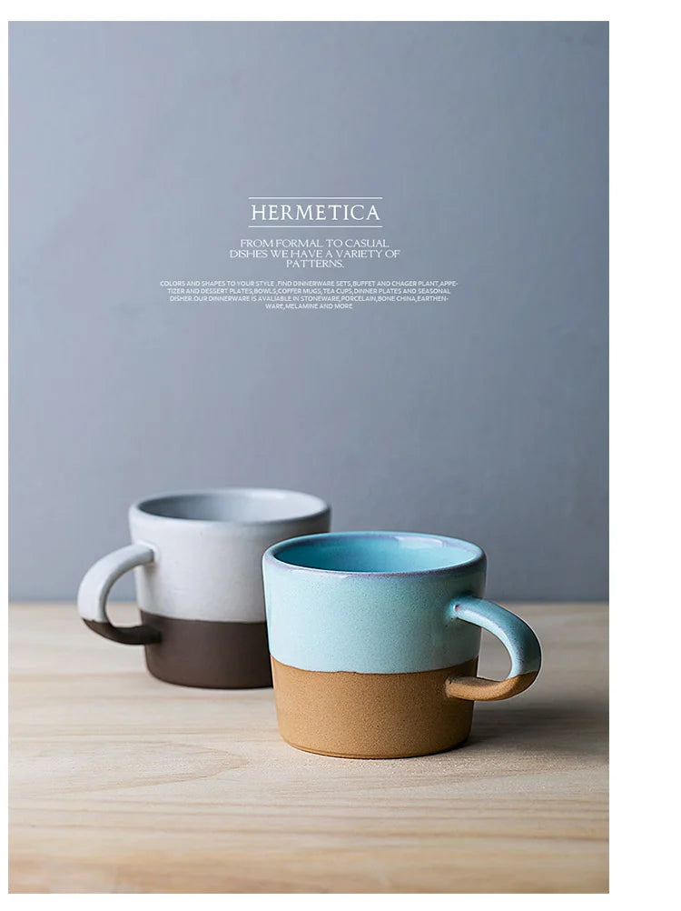 Nordic Style Ceramic Mug Creative Tea Cup Water Cup Simple Home Use Drinking Cup Afternoon Tea Coffee Cup for Adults