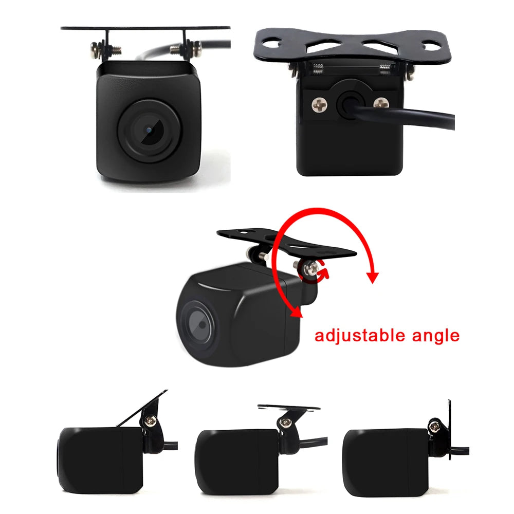Rear View Car Camera 5G Wifi HD Night Vision Wireless Reversing Camera With 5V USB 12V Cable Support Android IOS Mobile Phones