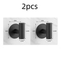 2PCS Adhesive Wall Hook Stainless Steel Robe Sticker Hooks Towel Coat Key Pants Hangers Bathroom Kitchen Storage Accessories