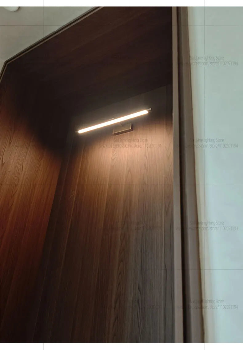 Modern LED Picture Light 180° Rotatable Wall Mounted Sconce For Painting Artwork Gallery Bathroom Mirror Vanity Lighting Fixture