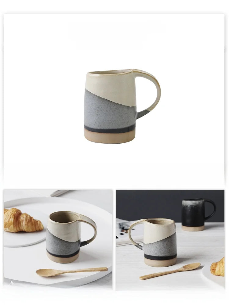 Tlife Japanese Sle Cerc Coffee Cup Vintage Small Batch Mugs Couple Cups Day Night Home Use Handmade Available