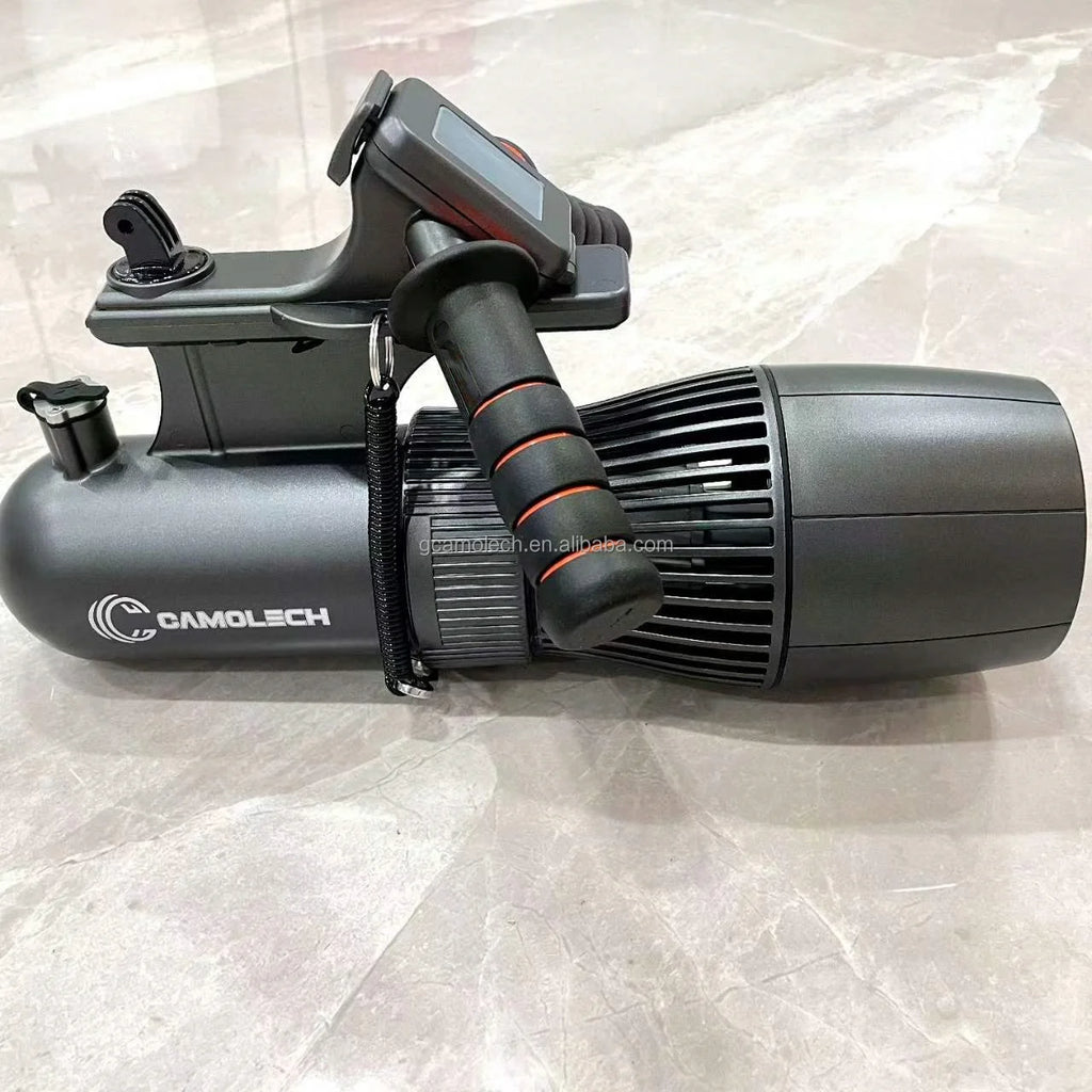 Camolech Underwater Scooter SUP Motor SUP Booster Electric Fin Propeller Camera Compatible for Pool Diving