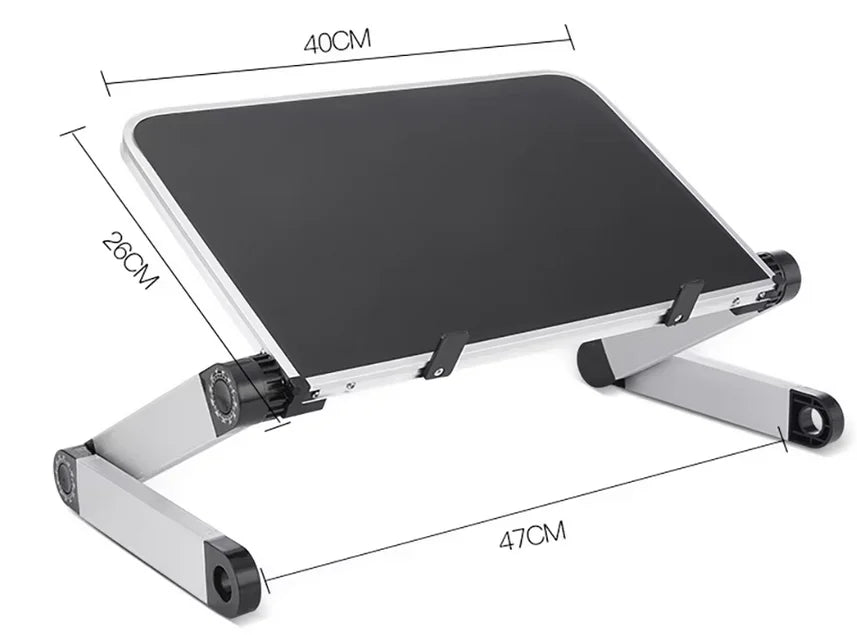 Foldable Laptop Stand Cooling Notebook Bracket Adjustable Ergonomic Laptop Support Base Holder Laptop Tablet Accessories Stands
