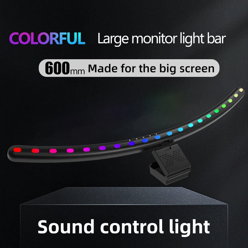 Smart RGB Monitor Light Bar Led Lights Wifi Dimmable Setup Gaming Room Decor Lightbar PC Screen Hanging Remote Control Desk Lamp