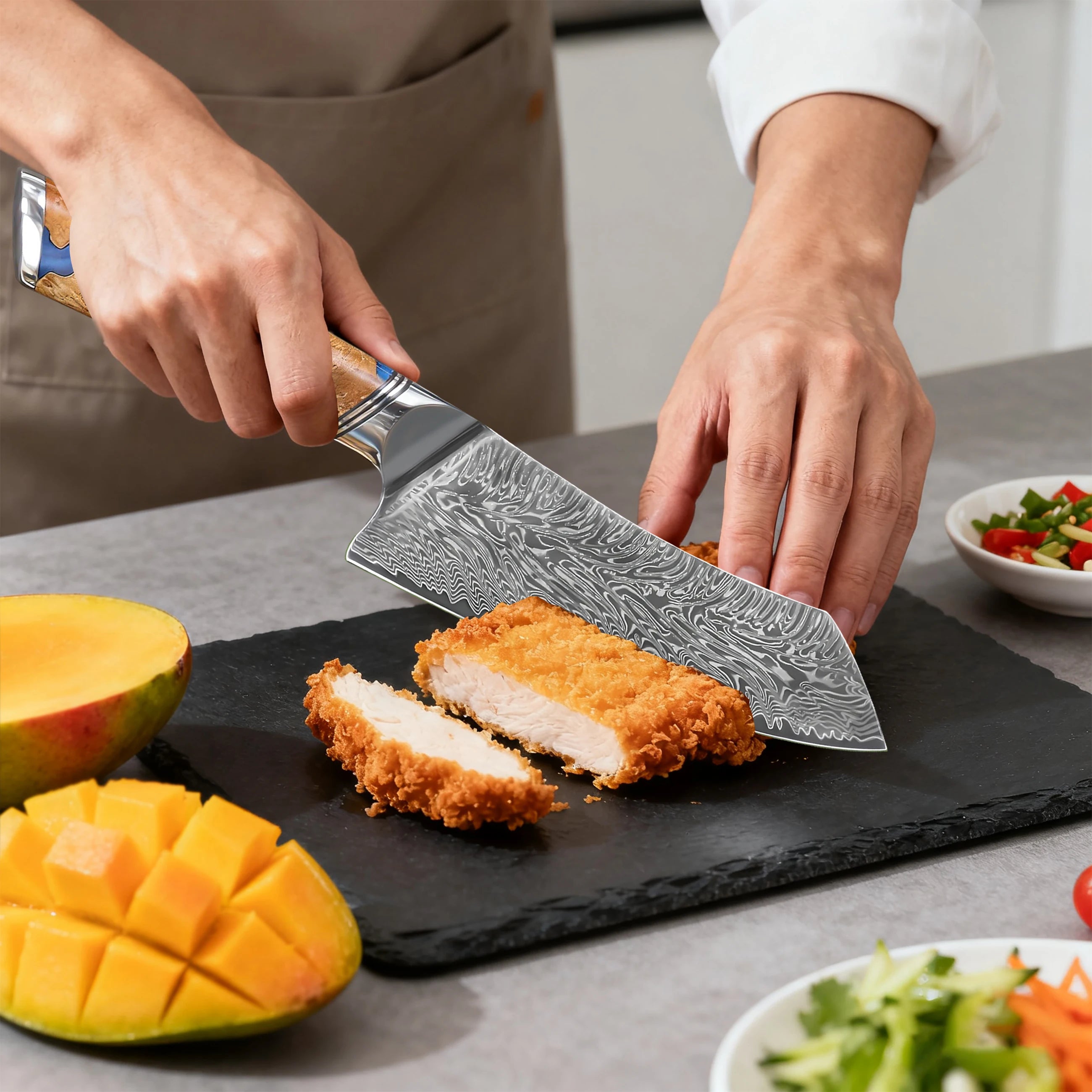 Household Kiritsuke Knife Kitchen Boning Knife Cleaver Knife Fruit Cooking knife Kitchen Knife Kitchen Stuff Kitchen Tools
