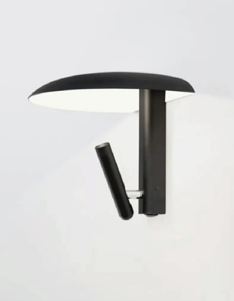 New Style Black Orange Beige Metal Wall Light With Switch 3000K Mushroom Bedroom Dining Room Shop LED Rotatable Dropshipping