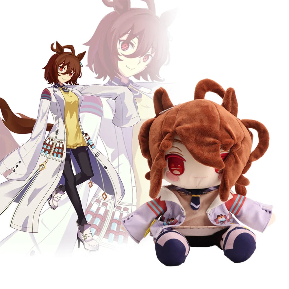 Kawaii Uma Musume Plush Toy Anime Pretty Derby Character Maruzensky Toys Agnes Tachyon Character Doll Birthday Xmas Gift