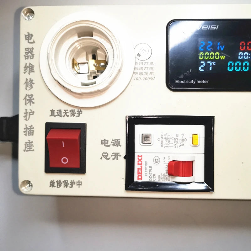 Electrical Repair Protection Socket Switch Power Supply Induction Cooker TV Charger Electrical Appliance Repair Power Meter