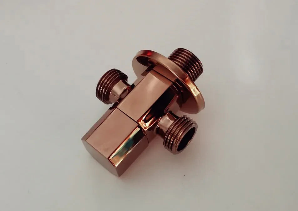 shine polish Rose Gold Hand Held Bidet Sprayer Stainless Steel Douche Kit Toilet Bidet Shattaf Copper Valve Jet Set sprayer head