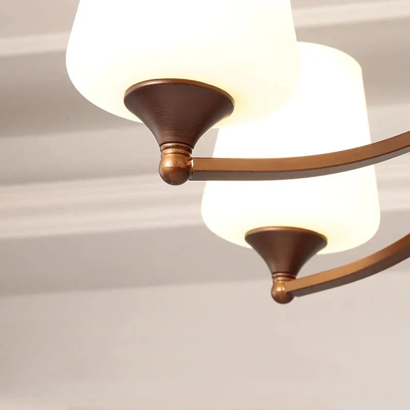 Antique chandeliers retro mid century modern lighting living room LED dining room hanging light indoor home decoration lighting