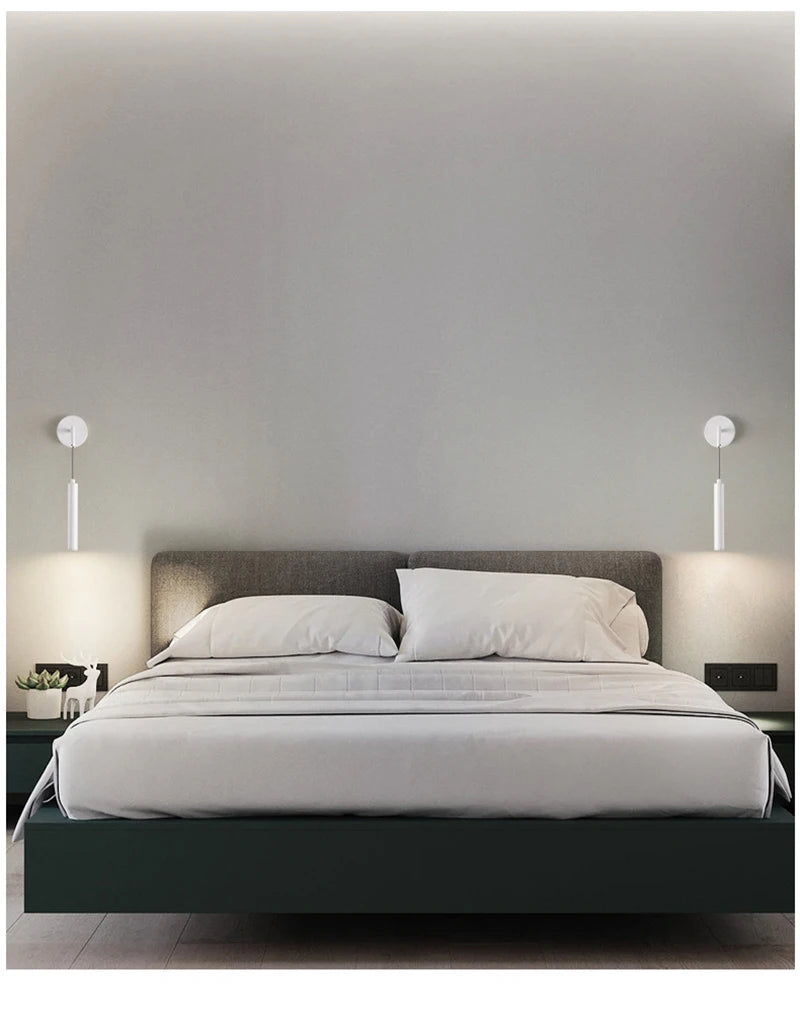 Modern Wall Lamp LED Wall Light Simplicity Spotlights Wall Sconces Indoor Lighting Room Decor For Bedroom Living Room Bedside