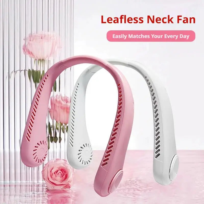 Hanging Neck Fan For Outdoor Portable Cooling Lazy Person Mini Hanging Neck Small Fan Bladeless Small Fan