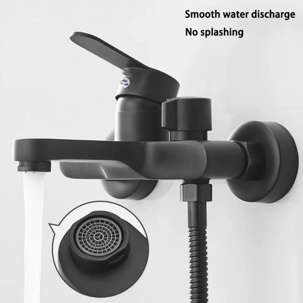 Bathroom Shower Faucet Mixing Valve Shower Shower Set Bathtub Mixing Switch Triple Hot and Cold Faucet Shower Faucet