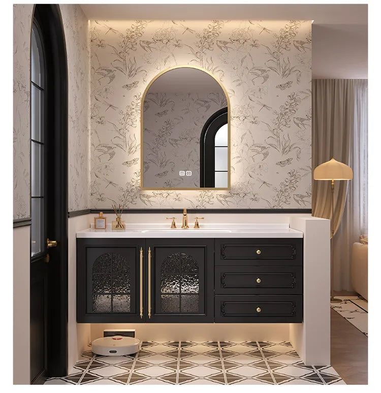 Storage Drawers Bathroom Cabinet Interior Dividers Mirror White Bathroom Cabinet Shelving Modern Badkamer Meubel Accessories