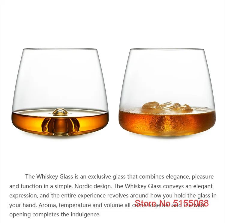 Swirl Whiskey Glass Eddy Wedding Wine Glasses Cognac Brandy Snifters Crystal Liqueur Cup Aroma Gather Together Whisky Tumbler