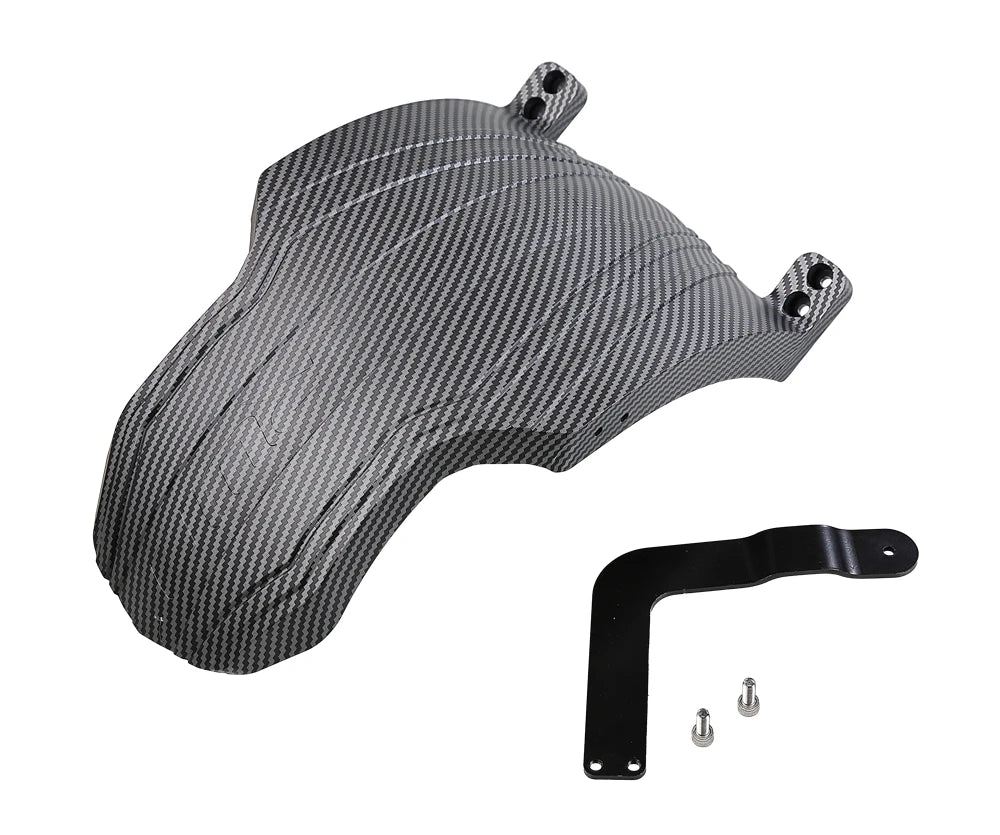 TEVERUN Carbon-Fiber-Pattern 13-Inch Fender for FIGHTER SUPREME 7260R Electric Scooter Mudguard Front And Rear Wheel Cover