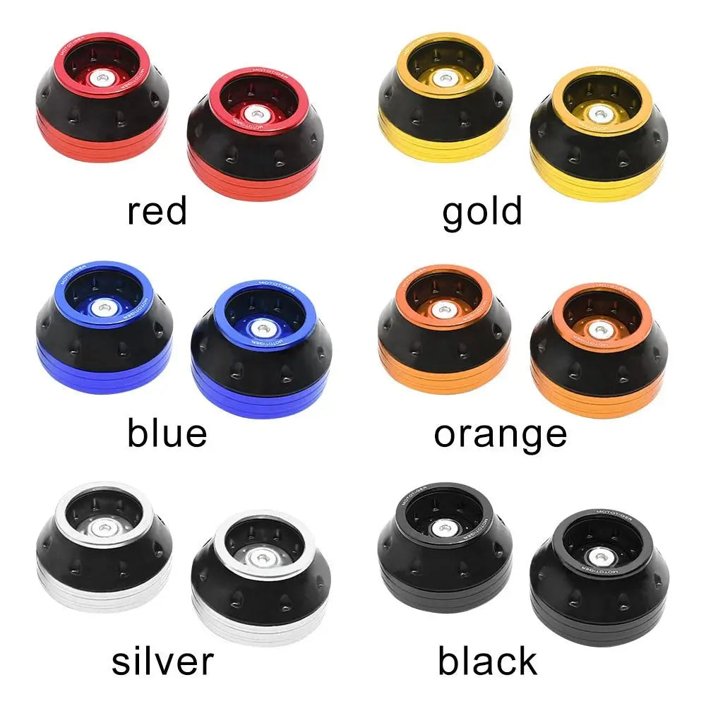 Durable Electric Scooter Accessories Aluminum Alloy Anti Crash Protector Shock Absorption Slider Cups Protection Pads