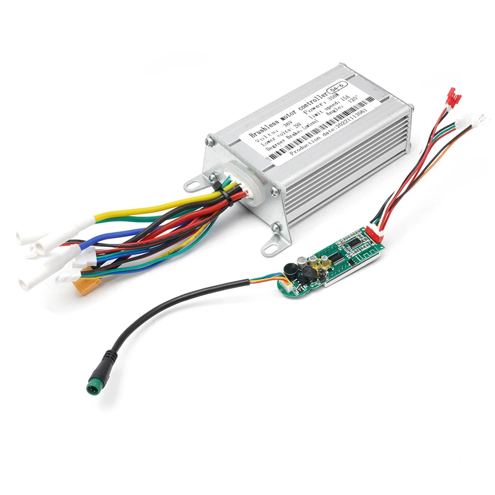 36V 350W 15A Scooter Controller Electric Scooter Controller Display Dashboard Accelerator Scooter Replace Suit For E-Scooter