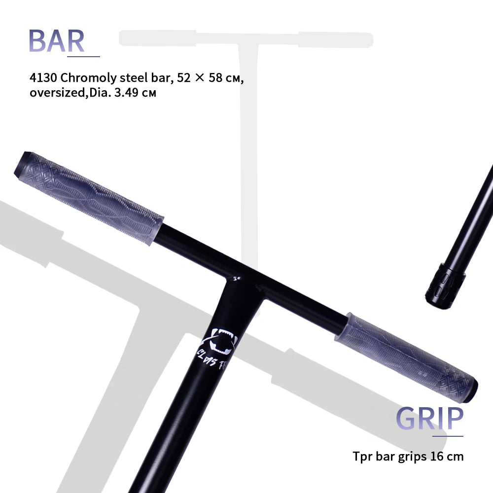 Hot Selling 110 Metal Core Wheel Stunt Scooter Pro Scooter Extreme Scooter Rainbow