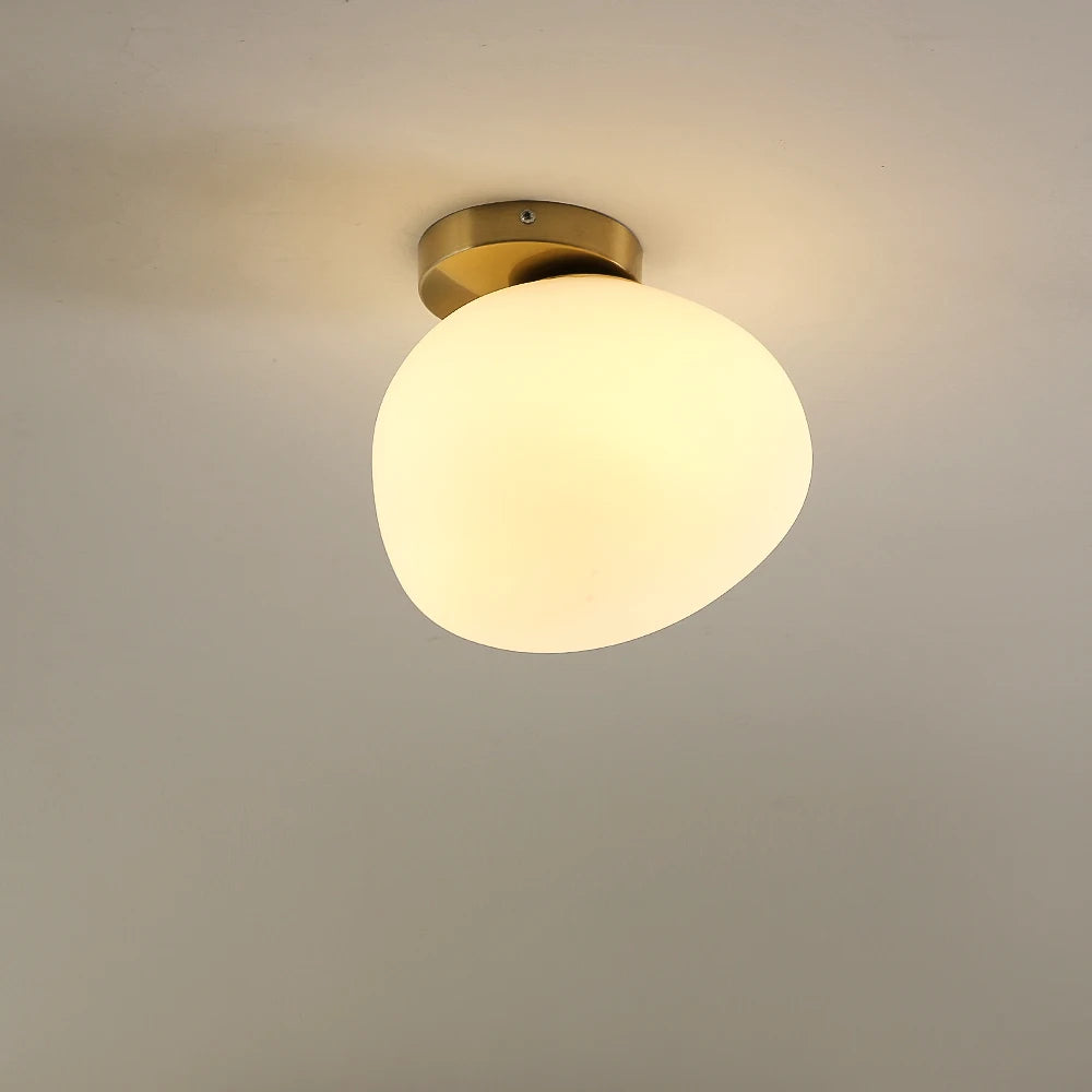 New Modern Ceiling Lights Modern Design DiningRoom Ceiling Lamp Luminiare White Shade Acrylic Lustre Home Deco Lighting Fixtures