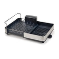 Kitchen Drainage  Rack  Drying Rack Cupboard Storage Cutlery Rack Adjustment Automatic Pull-out Water