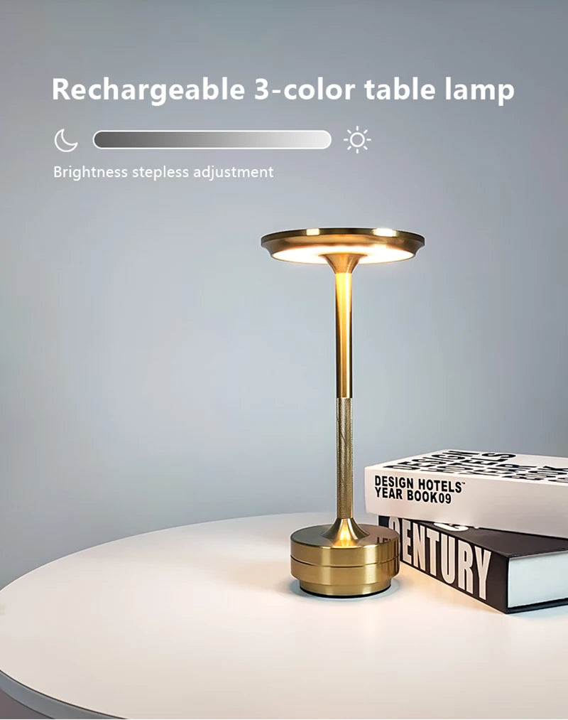 Modern Simple Creative Night Light Retro Atmosphere LED Lamp European And American Bar Table Decoration Lamp