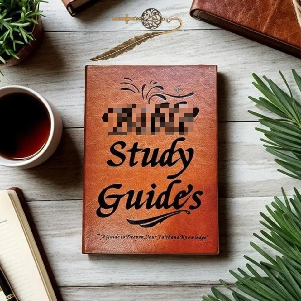 Christian Bible Study Journal Leather Prayer Notebook Thin Devotional Book 21x14cm Portable Faith Diary Gift