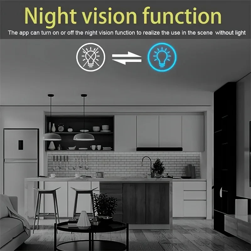 HD Mini Camera WiFi 1080P Remote Wireless Video Recorder Home House Pet Dog Kids Safety Monitoring Security For Iphone Battery