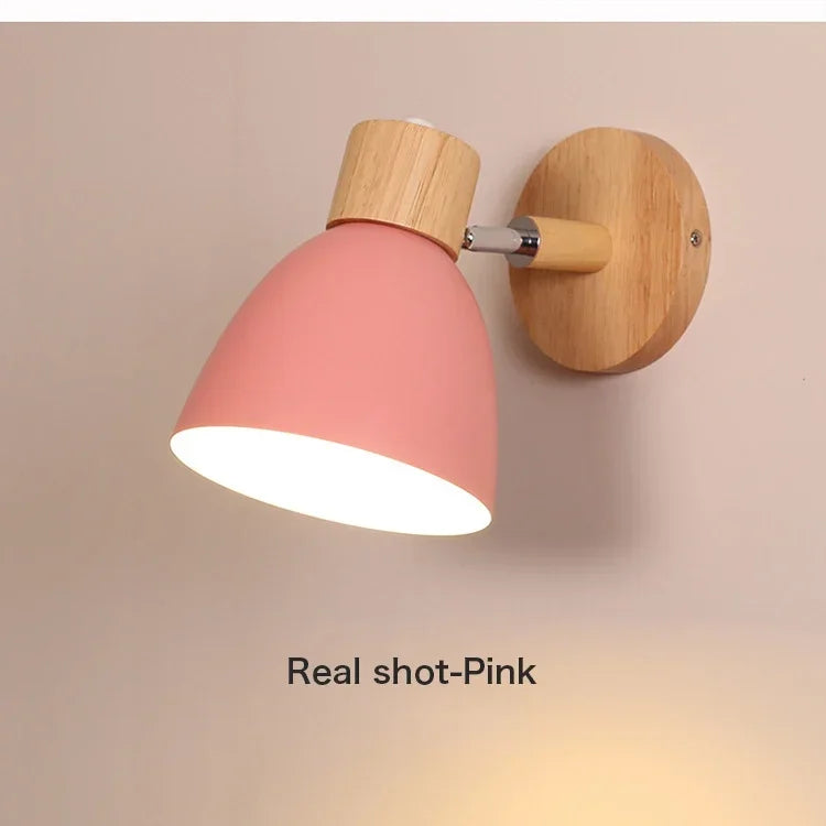 Modern Minimalism Design Iron Art Circular Adjustable Home Hotel Bedroom Wall Light LED Reading Light Balcony Living Room
