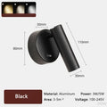Modern LED Wall lights Rotatable Adjustable Reading Lights Bedroom Bedside Living Room Study Room indoor home Lighting Spotlight