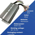 Electric Bicycle Controller 36V 48V 72V 84V 1000W 1500W 2000W 2500W 3000W 5000W 60-80A Triciclo FOC Controller for E- Scooter
