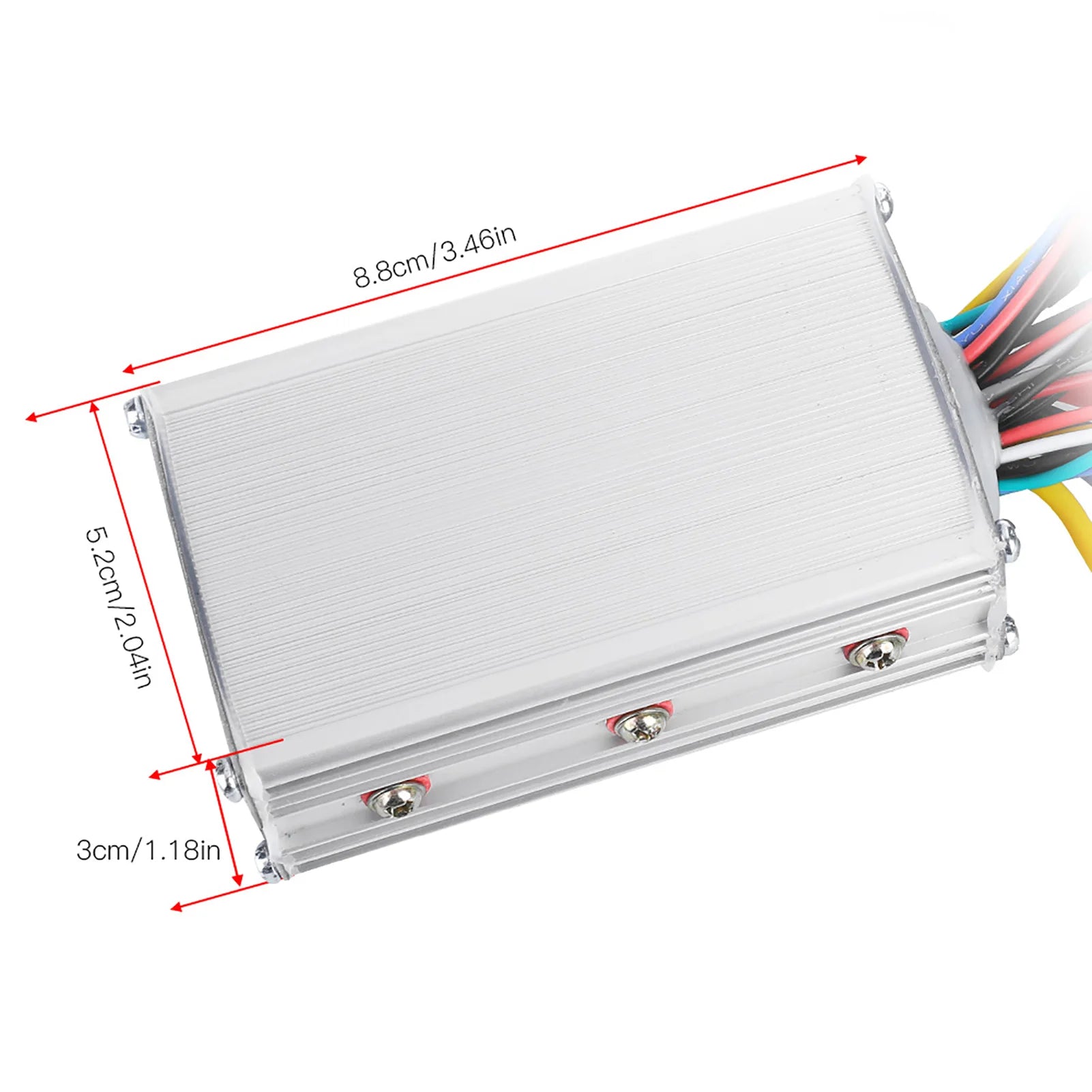 Electric Bike Controller 24V‑48V 13A Brushless Controller with LCD Display Panel E-scooter Meter Control for 22.5mm Handlebar