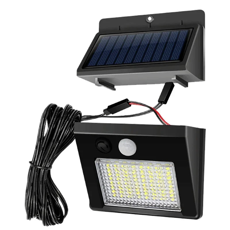 20/30/48LED Solar Lights Outdoor 3 Mode Waterproof Motion Sensor Security Lighting LED Wall Street Lamp for Garden Porch Light