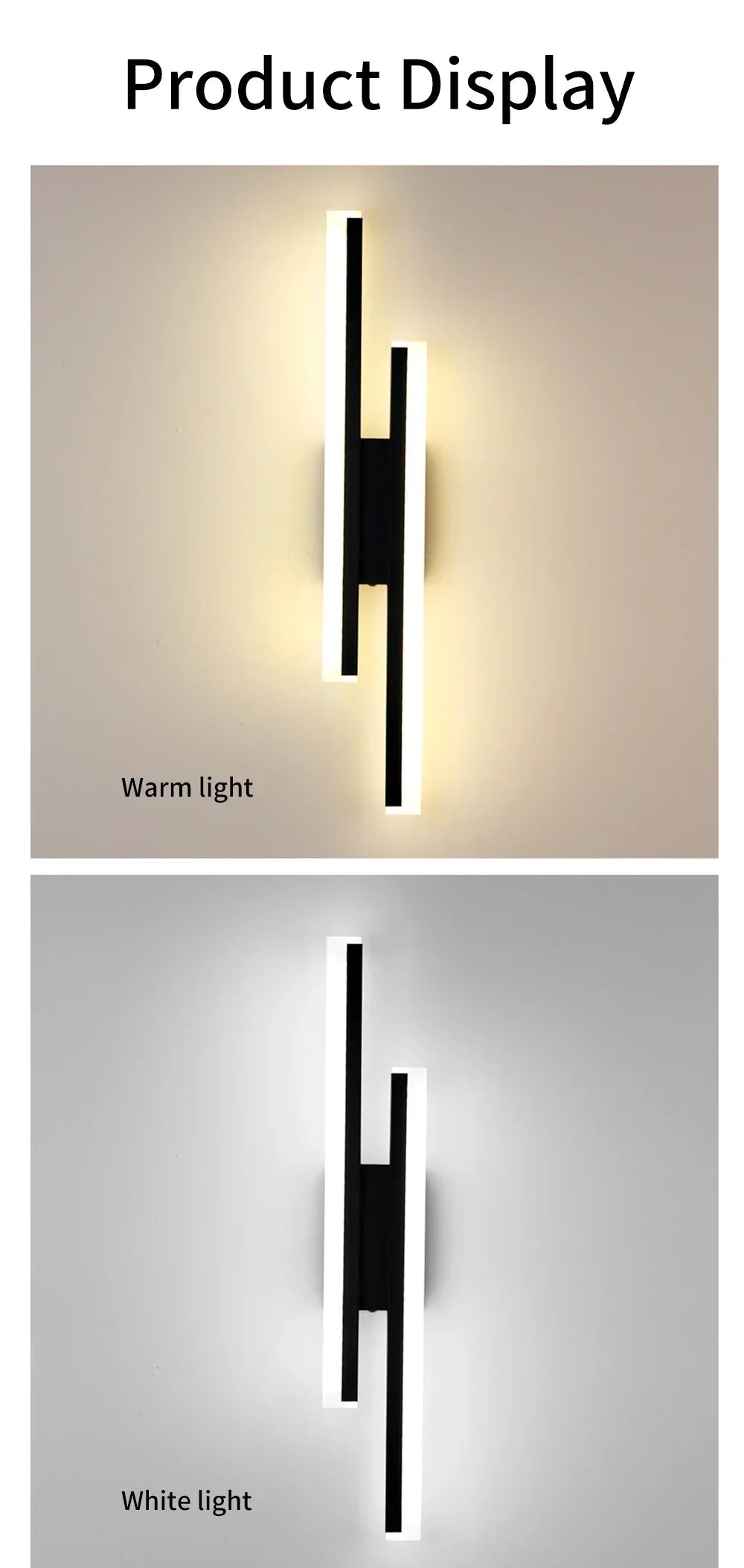 Modern LED Wall Light for Living Room Stairs Bedroom Corridor Wall Sconces Lamp Home Interior Decoration Lighting Fixture