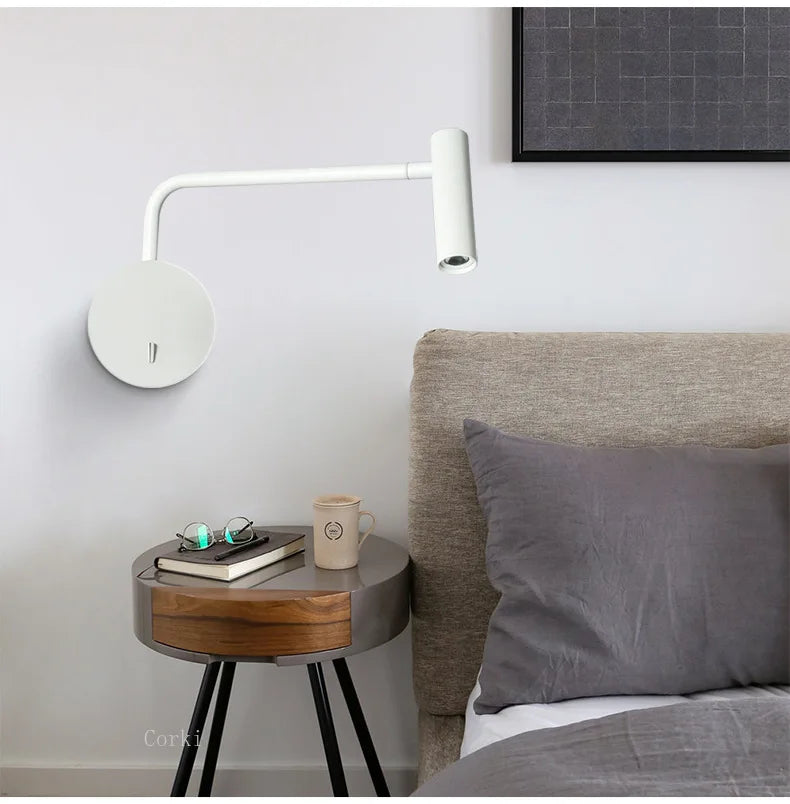 Modern LED Wall Lights 9w With Switch LED Wall Lamps Living Room Indoor Lighting Bedside For Bedroom Read Wall Sconce