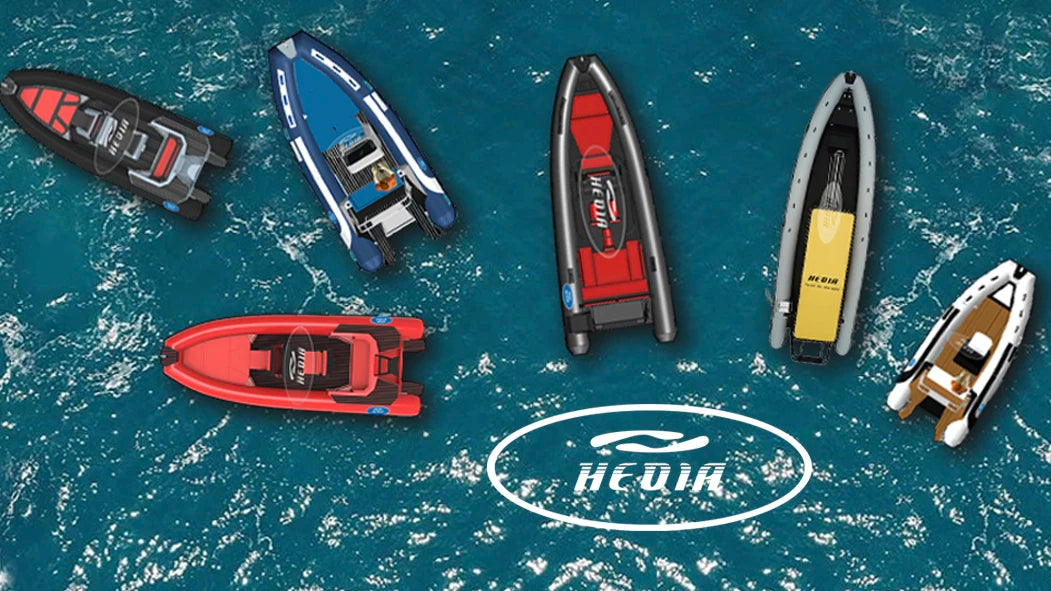High-end 480 Aluminium Rib Inflatable Rigid Boat with Outboard Engine 1.2mm 8-Person for Fishing Lake Sports and Rowing