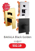 Bathroom Waterfall Basin Sink Faucet Black Faucets Brass Bath Faucet Hot&Cold Water Mixer Vanity Tap Deck Mounted Washbasin Tap