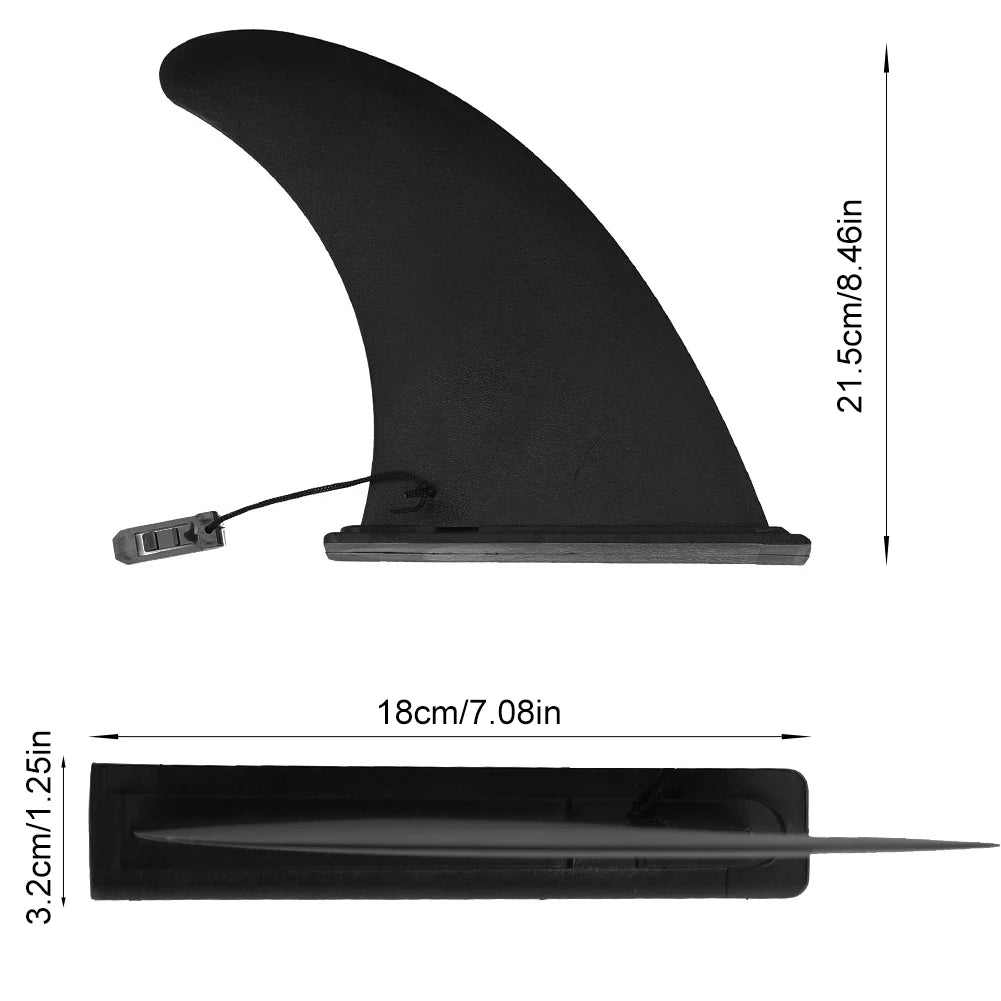 Slide-in Surfboard Fin Detachable Surf Plate Stand Up Paddle Board Stabilizer Racing Fins Water Sports Surfing Board Accessory