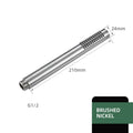 Black Handheld Bathroom Faucet High-pressure Water-Saving Shower Head Hardware Accessories Round Solid Brass Hand-Hold Shower