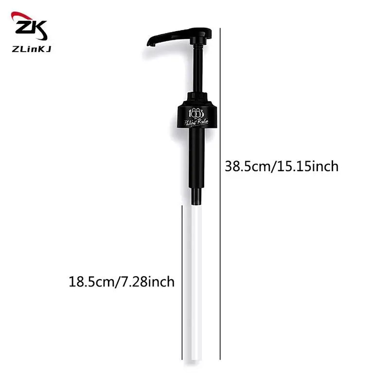 1/6PCS Coffee Milk Tea Dispenser Syrup Pump Liquid Dispenser For Monin Syrup 10ml Juice Bottle Dispenser Pump Kitchen Tools