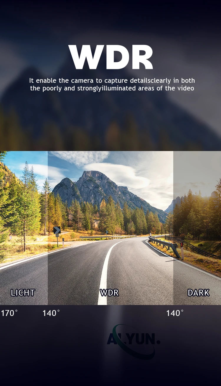 HD 1080 PDash Cam Car USB ADAS DVR Dual-lens Camera Video Special for Android Multimedia Player Front Recorder Reverse Vision