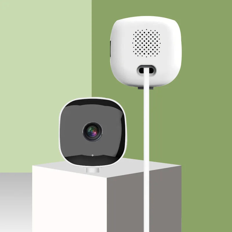 Mini Window Camera Replaces Outdoor Cameras 2.4/5GHz WiFi Camera 3MP Resolution Full-Color Night Vision Through Window Camera