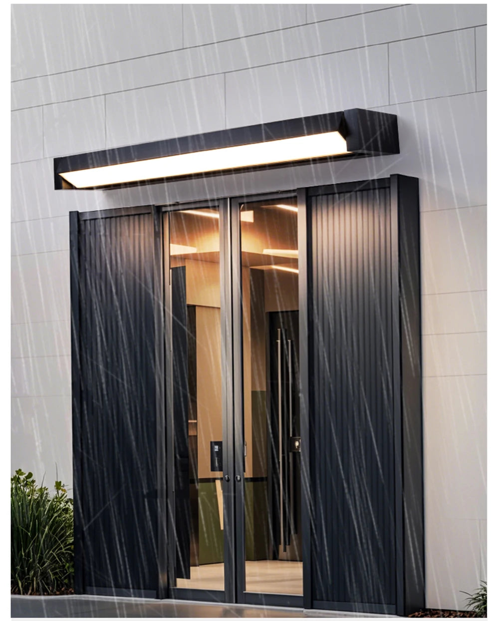 Adjustable Angle LED Lights Outdoor Waterproof Wall Lamp Garden Wiring Model Wall Lamp Simple Aluminum Wall Lights Fixture