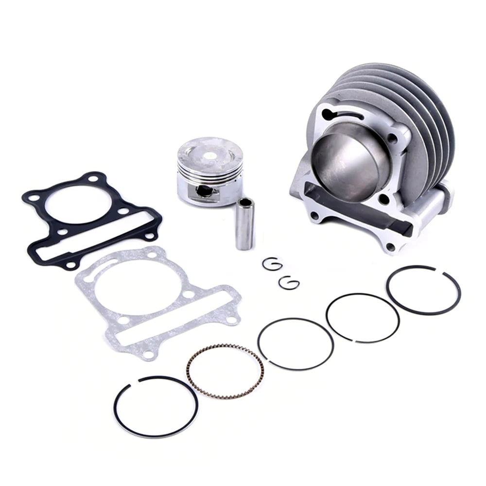 Scooter ATV 139QMB 139QMA Engine GY6 50cc 60cc 80cc 100cc Cylinder 47mm 50mm Cylinder Piston Rings Assy 4 Stroke Scooter Moped