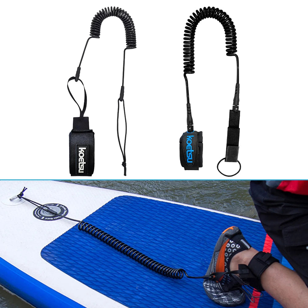 Sup Board Foot Leg Rope Practical Surfing Stand UP Paddle Board Ankle Leash Elastic Surfboard Safety Foot Rope Accessories