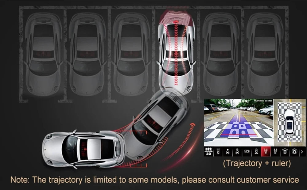 AHD 1920x1080P Car For View Camera 200° Fisheye Golden Lens Full HD Night Vision Vehicle back car reversing Front Camera