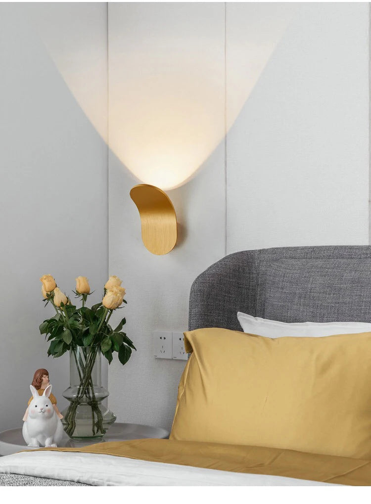 Modern LED Wall Lamps for Living Room TV Background Bedside Lamp Nordic Bathroom Corridor Balcony Wall Lights Fixtures