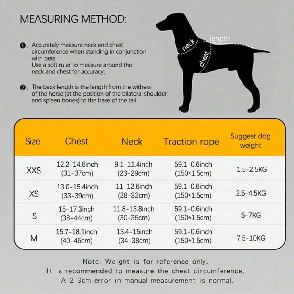 DH009-Adjustable Leopard Print Pet Cat & Dog Harness, Vest Harness Breathable Skin-Friendly Mesh, 1.5-Meter Leash, Lightweight